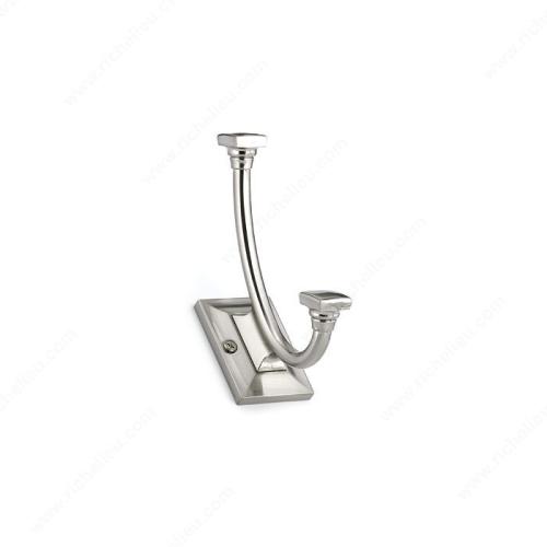 Richelieu Transitional Metal Hook, Model # RH1243021195, Brushed Nickel