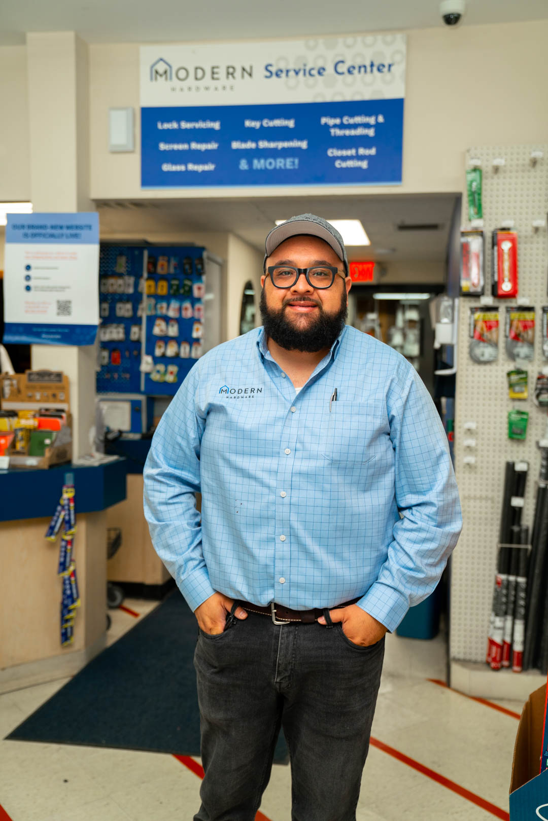 Joel Cano of Modern Hardware commercial sales