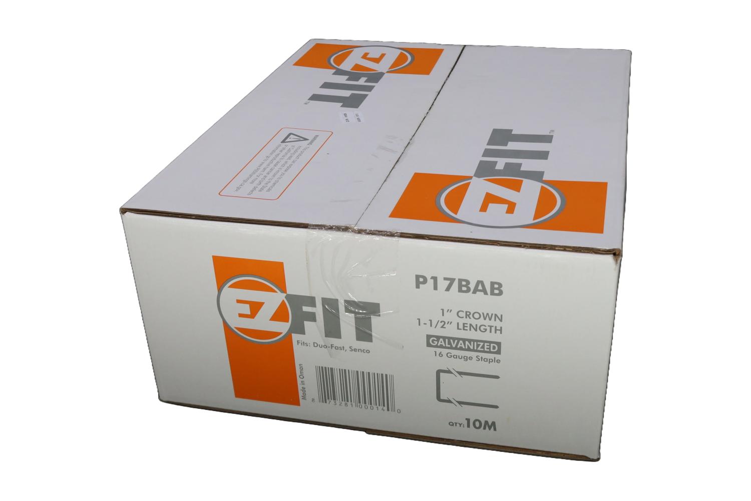 EZ FIT P17BAB 1x1-1/2 16GA GAL 10M STAPLE 3612PG-10 SENCO