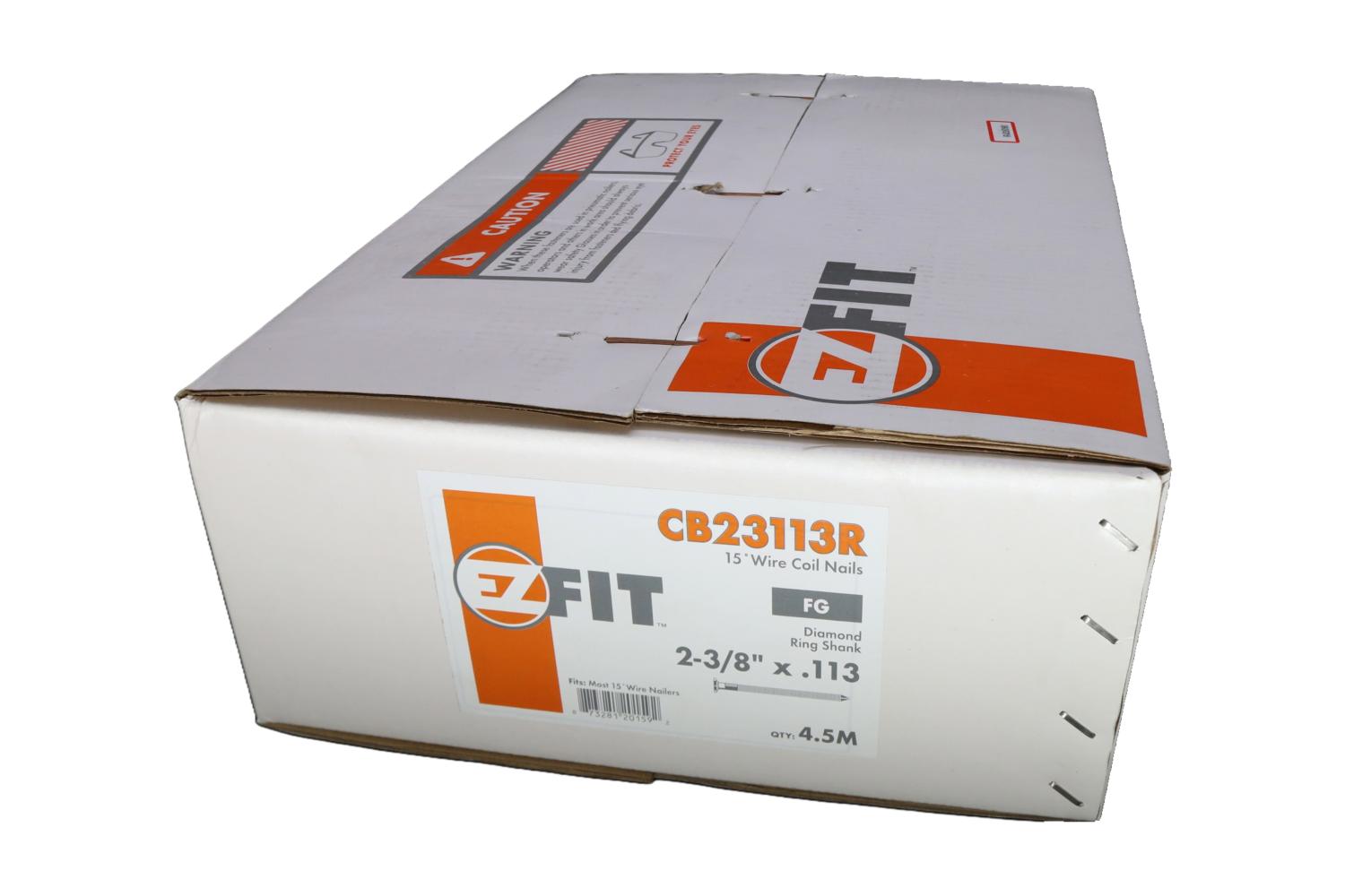 EZ FIT CB23113R 2-3/8 X 113 4.5M 15DG RND BRT RNG DP WIRE COIL