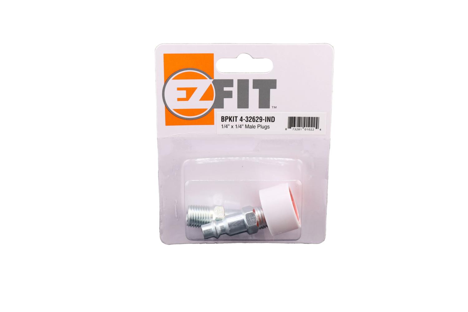EZ FIT BP KIT 4 1/4 CONNECTOR X 1/4 MPT w/TAPE (Qty 2) BB2M2S CMRO