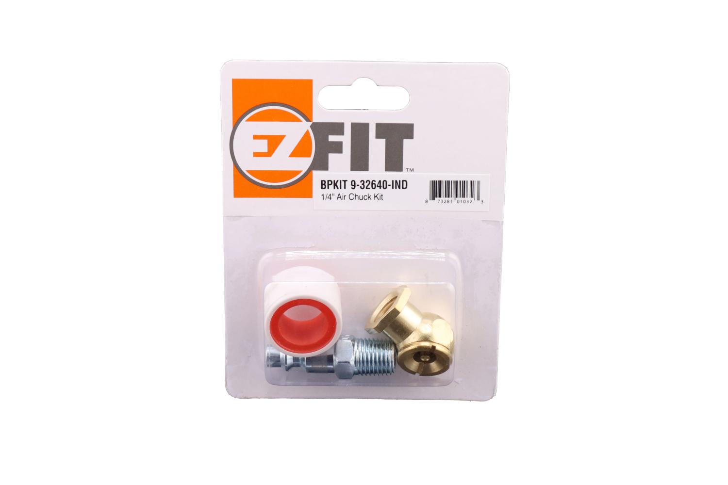 EZ FIT BP KIT 9 AIR CHUCK WITH 1/4 CONNECTOR w/TAPE BB2M2S/B104