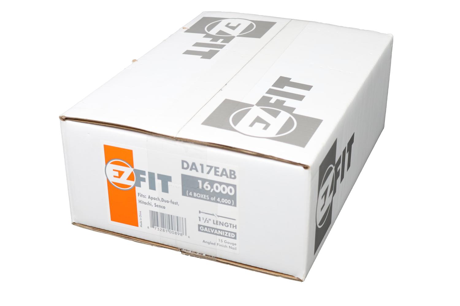 EZ FIT DA17EAB 1-1/2x15GA SENCO GAL AFN 4M