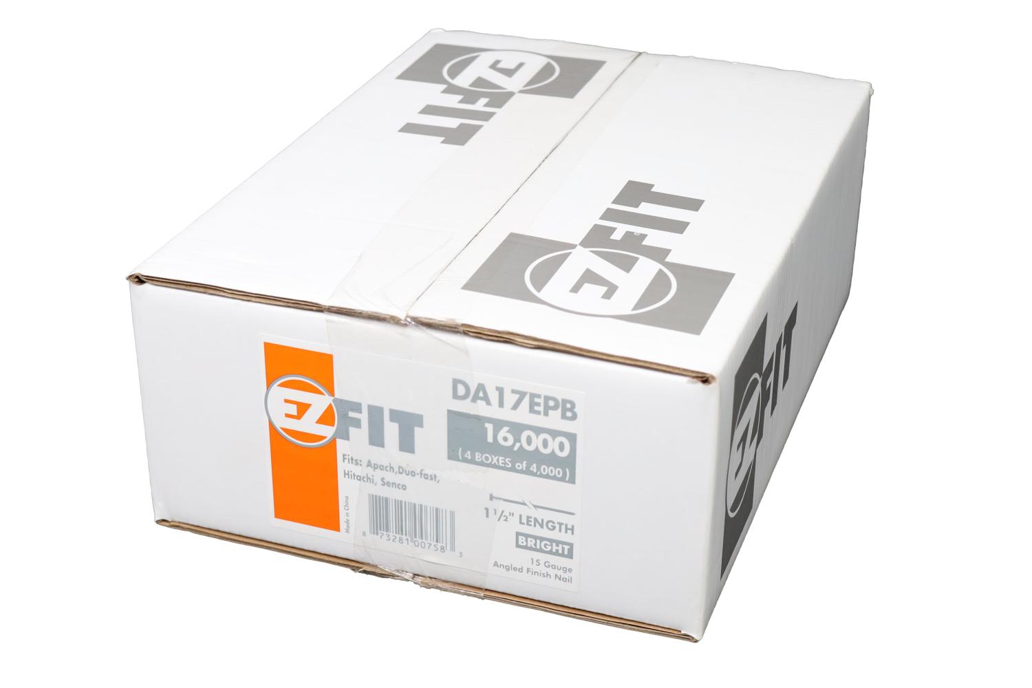EZ FIT DA17EPB 1-1/2x15GA SENCO 4M AFN BRT
