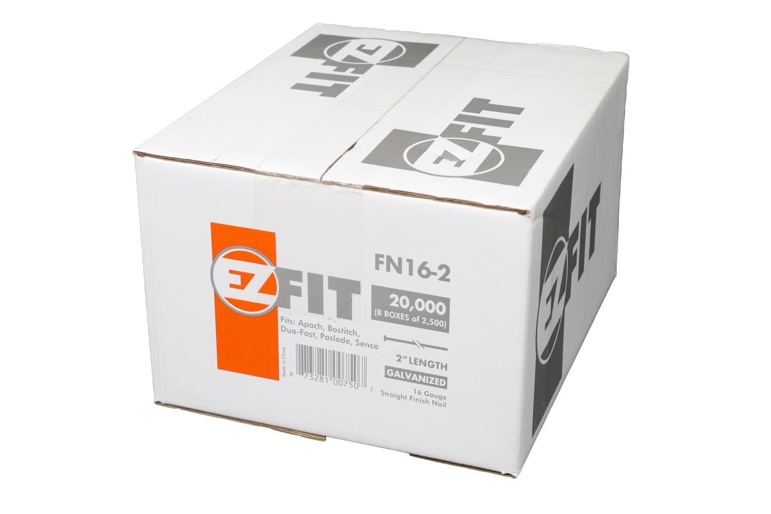EZ FIT FN16-2 16GA 2 FIN NAIL 2.5M