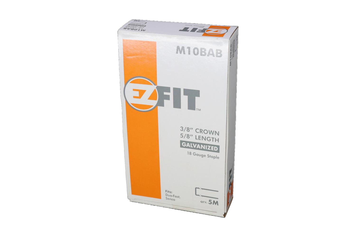 EZ FIT M10BAB 3/8x5/8 18GA GAL 5M SENCO