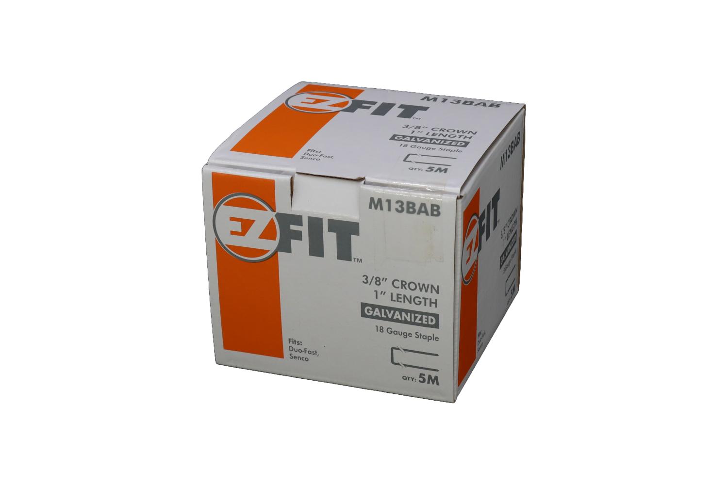 EZ FIT M13BAB 3/8x1 18GA GAL 5M