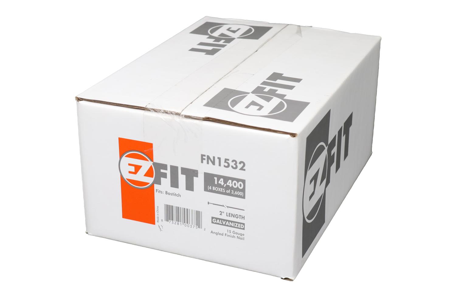 EZ FIT 15/50 FN1532 2" 15GA 25 DG ANGLE BRAD GALV BOSTICH 3.655M
