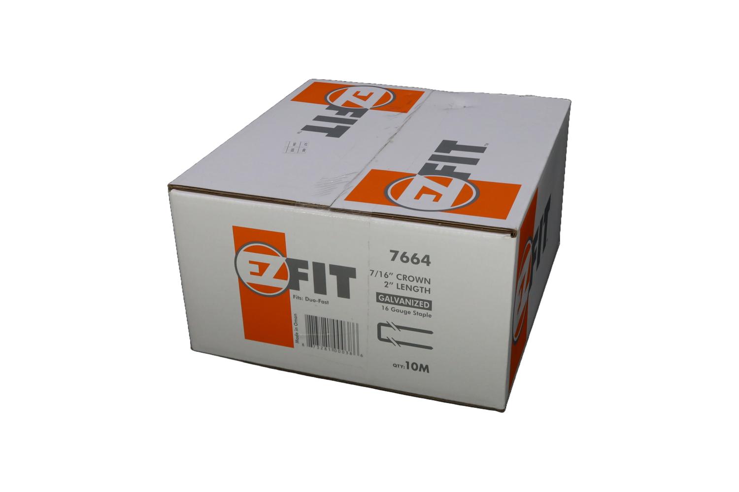 EZ FIT 7664 7/16x2 16GA GAL 10M 5664PG