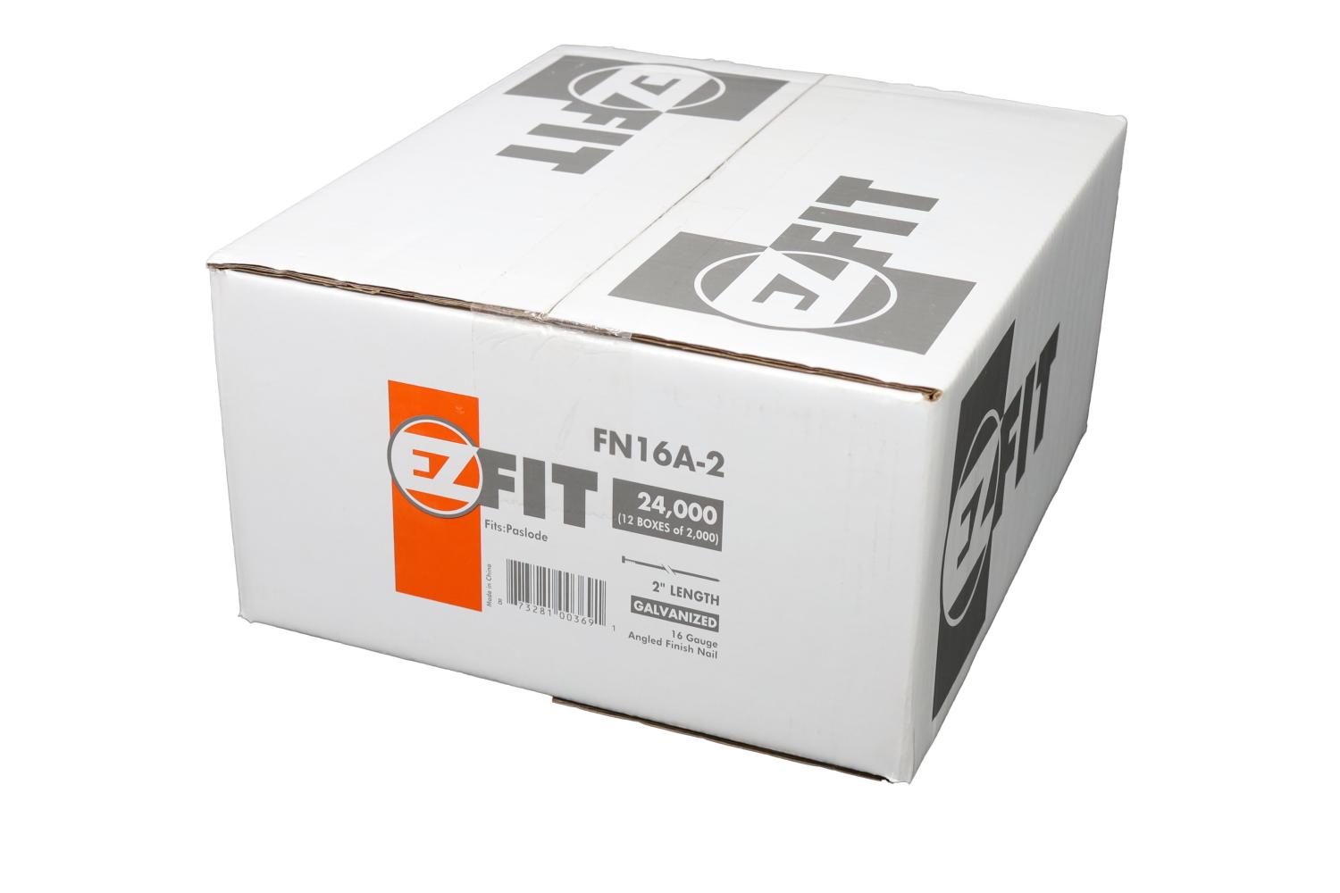 EZ FIT FN16A-2 2" 16GA  AFN 2M