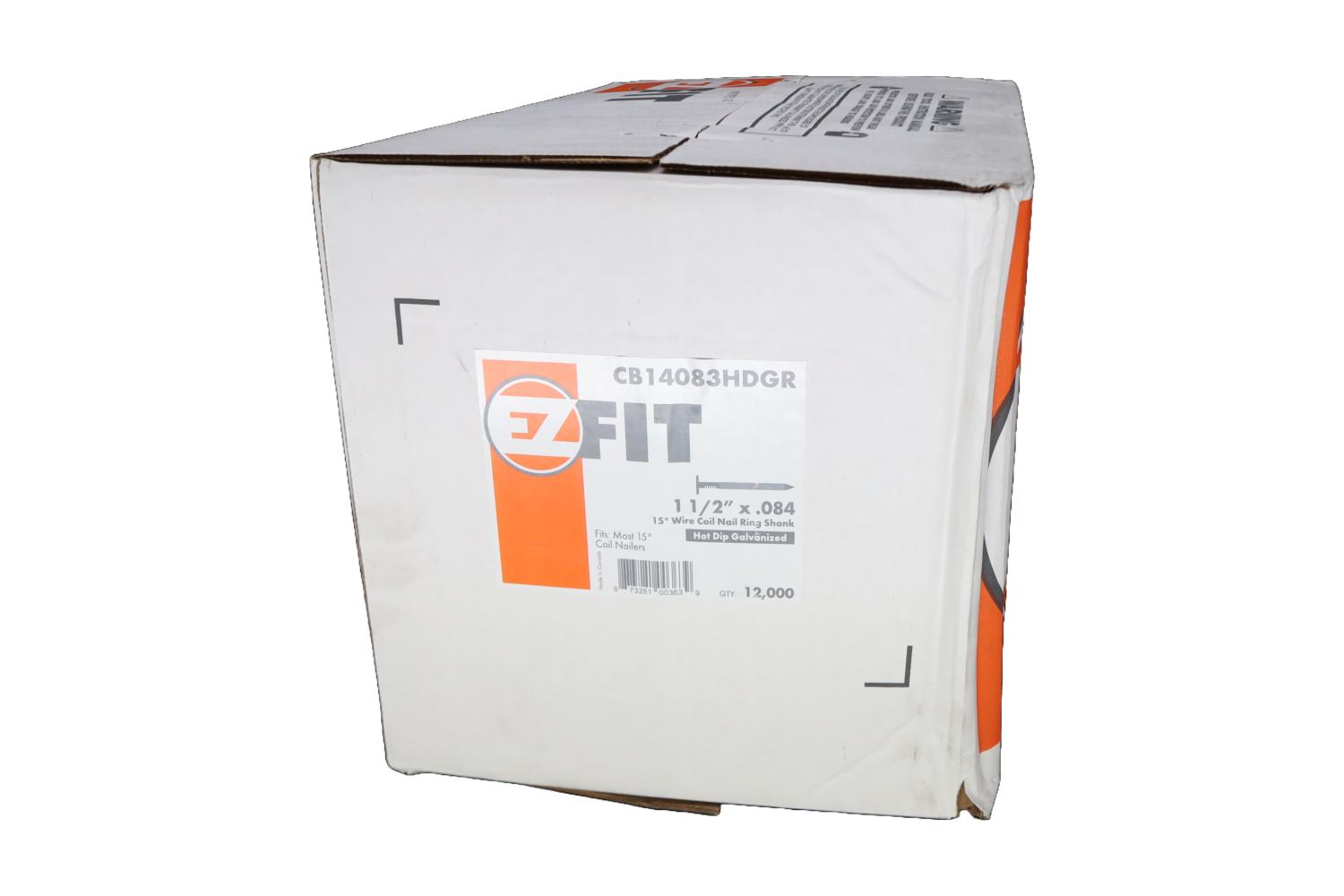 EZ FIT N04-014*FS CB14083HDGR 1-1/2x083 15DG WIRE COIL RING HDG 12M