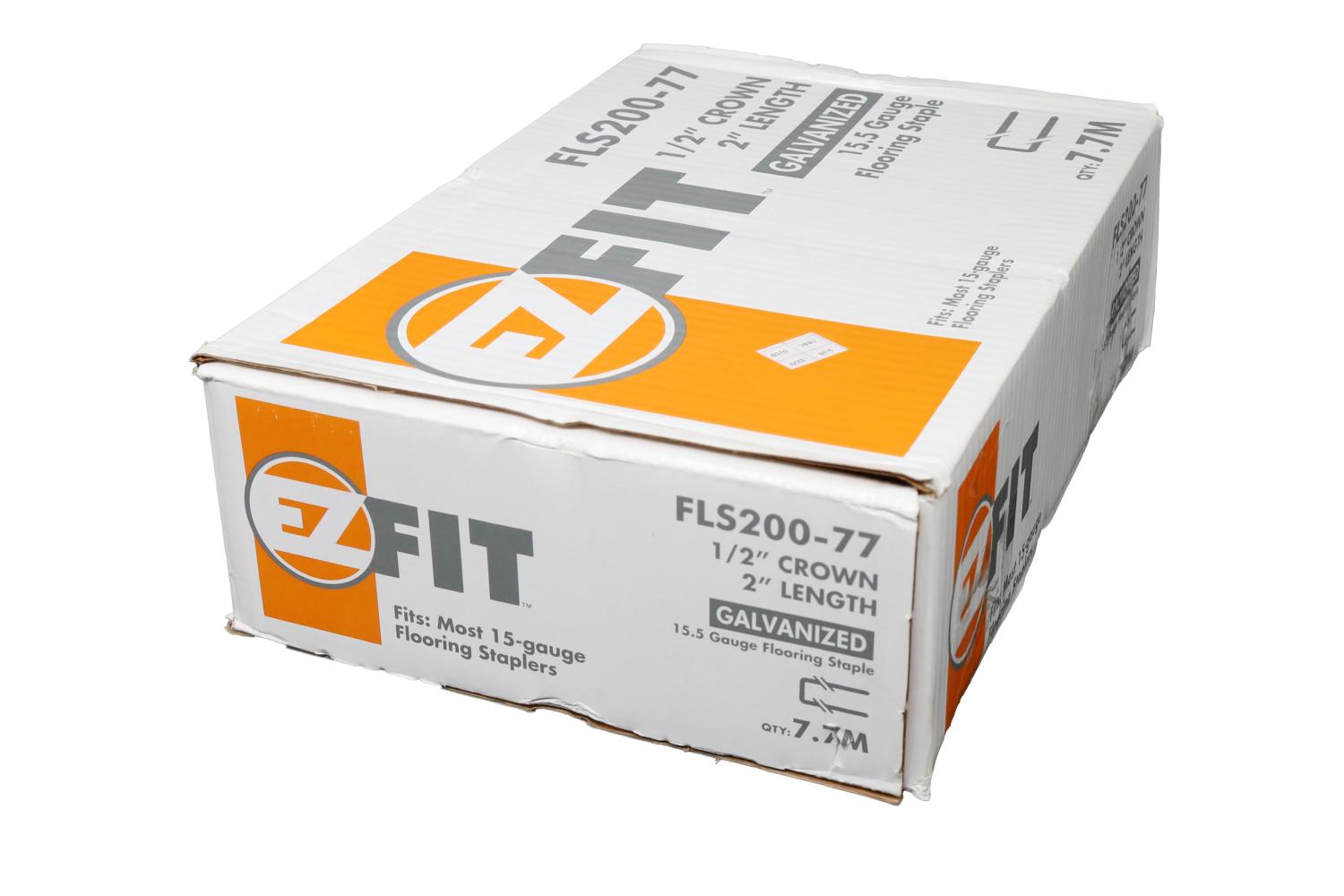 EZ FIT FLS200-77 15.5GA 2" 7,728/BX GALV BCS FLOOR STAPLE