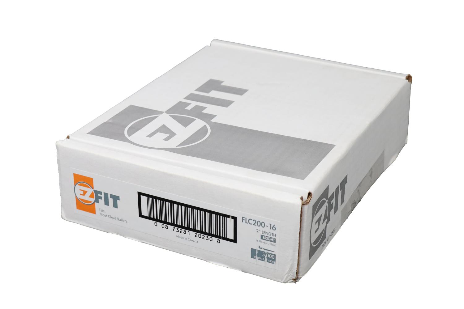 EZ FIT FLC200-16 16GA X 2" 1M FLOORING L CLEAT