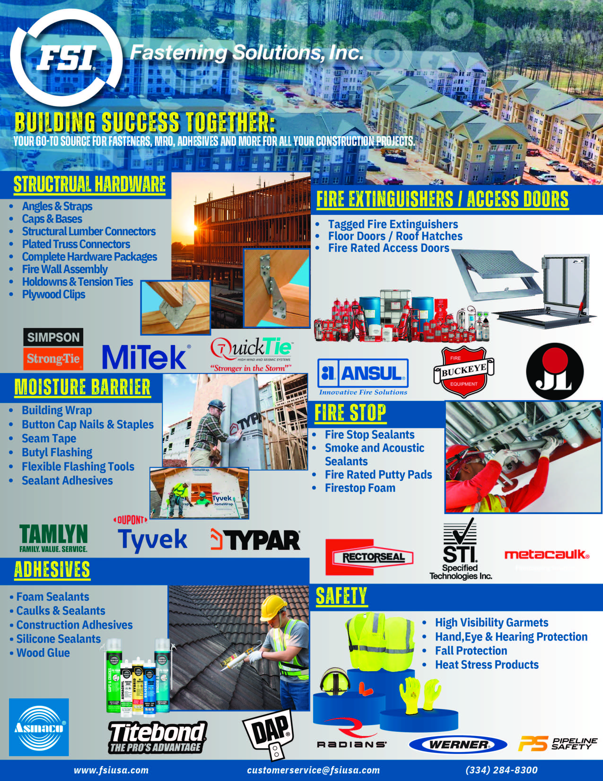 Construction Line Card