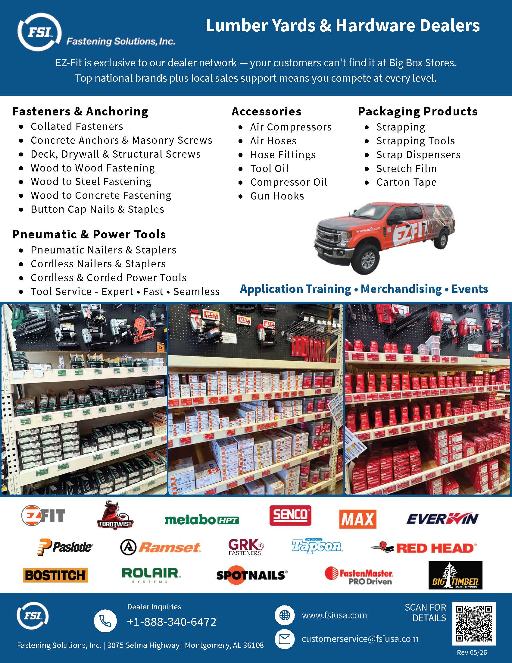 FSI Dealer Line Card