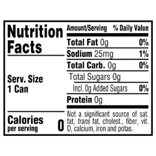 CCR151775 Nutrition Facts