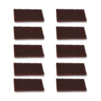 Heavy Duty Stripping Pad - Fits Doodlebug - 4.62" x 10" - Brown - 10/Ct
