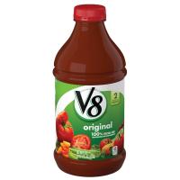 Campbells - V8 Vegetable Juice - low sodium formula - blend of vegetable juices - ready to drink cans - 5.5 oz size - 48 per case