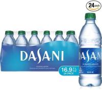 Dasani - Purified Drinking Water - crisp clean taste - convenient single serve bottles - hydration for offices and events - 24 per case