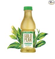 Gold Peak - Sweet Tea - brewed tea with sugar - ready to drink bottled tea - smooth refreshing flavor - 12 bottle carton