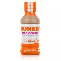 Dunkin Donuts - Original Iced Coffee - smooth ready to drink beverage - classic coffee flavor - convenient single serve bottles - 12 pack of 13.7 oz