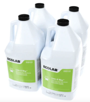 Ecolab - Lime A Way Descaler - removes lime and mineral buildup - acidic scale dissolving formula - restores equipment efficiency - for hard water deposits - 1 gallon bottle