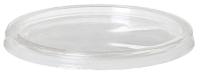 Eco Products - PLA Lids - fits 8 to 32 oz containers - clear compostable plant based plastic - secure closure for food containers - foodservice packaging