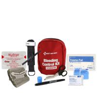 Bleeding Control Kit - Right Response - Fabric Pouch - Limb and Torso Wounds - 14 Pieces