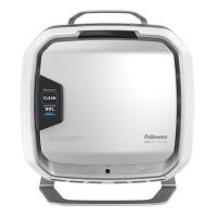 Fellowes AeraMax Pro - Commercial plug-in HEPA air purifier - 4-stage filtration - True H13 HEPA - Activated carbon odor reduction - EnviroSmart™ adaptive sensor - PureView™ air quality display - Floor stand included - Stainless steel finish