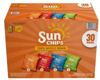 SunChips - Variety Snack Pack - multigrain crunchy chips - four popular flavors - individual serving bags - 30 count assortment