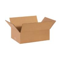 Gillis and Lane - Kraft Box - compact shipping carton - corrugated construction strength - fits small packaged goods - ships flat - 25 per bundle