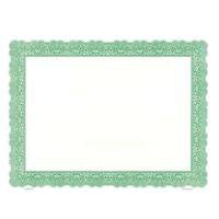 Goes - Certificate Paper - green decorative border - professional document stock - suitable for awards and recognition - 100 sheets per pack