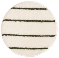 Soil Sorb - Carpet Bonnet - high absorbency cotton blend fibers - ideal for rotary floor machines - lifts soil and moisture - reusable and durable - 19 inch diameter pad