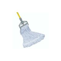 Golden Star - Finish Mop - looped end cotton blend - high absorbency strands - durable wet mop head - blue color coding