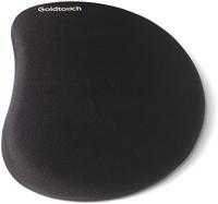 Goldtouch - Mouse Pad with Wrist Rest - gel cushioned support - promotes neutral wrist position - smooth tracking surface - black finish