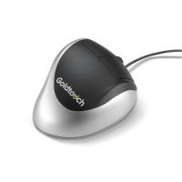 Goldtouch - Ergonomic Mouse - right hand contoured shape - reduces wrist strain - precision optical sensor - wired USB connection