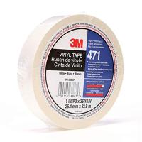 3M - Vinyl Hazard Tape - durable floor marking material - resists abrasion and moisture - conforms to surfaces - strong adhesive backing - 1 inch by 36 yards
