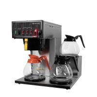 Newco FC-3 Automatic Coffee Brewer - Glass Pot - 3 Burners - 2 Down 1 Up