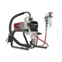 Impact 410 High Efficiency Airless Sprayer Mounted on a Skid - 2 HEA 413 Tips