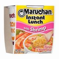 Nissin - Cup Noodles - shrimp flavored instant noodles - hot water preparation - convenient meal solution - 12 cups per carton
