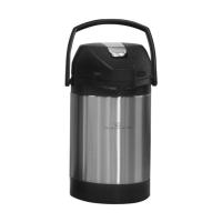 Shurizjo Stainless Lined Vacuum Insulated Airpot - 2.0 Liter - Dispensing Lever - Satin Finish