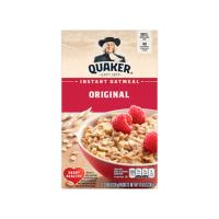 Quaker Instant Oatmeal Original - 100% Whole Grain Oats - Heart Healthy Whole Grains - Ready In 90 Seconds - Warm Comfort Breakfast - Individually Portioned Packets - 48 Packets/Box