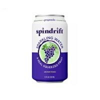 Spindrift - Sparkling Water - grapeade flavor with real fruit - no artificial sweeteners - 12 oz cans - 24 pack case