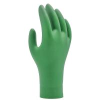 Showa - Nitrile Gloves - powder free disposable gloves - bio based formulation - medium size fit - green color gloves