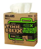 Sellars - DRC Cleaning Wipes - durable absorbent cloth wipes - pop up dispenser format - white wipes - 8 packs of 135 wipes