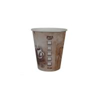 SunnyCare Coffee Design Paper Hot Cup – 12 oz – Coffee-Themed Design – Premium Paper – Leak-Resistant – 1000/CS