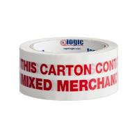 Packing Tape - Clear Sealing Tape - strong adhesive carton sealing - suitable for shipping boxes - mixed merchandise rolls - 36 roll pack