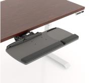 Workrite - Keyboard Platform - adjustable ergonomic tray - 22 inch arm and track - includes palm support - workstation comfort solution