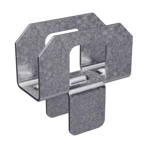 PSCL12 PLYWOOD CLIP GALV 20GA 1/2IN