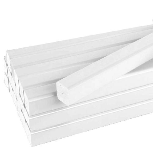 35" Matte White Square Composite Baluster Pack 18 pcs Timbertech